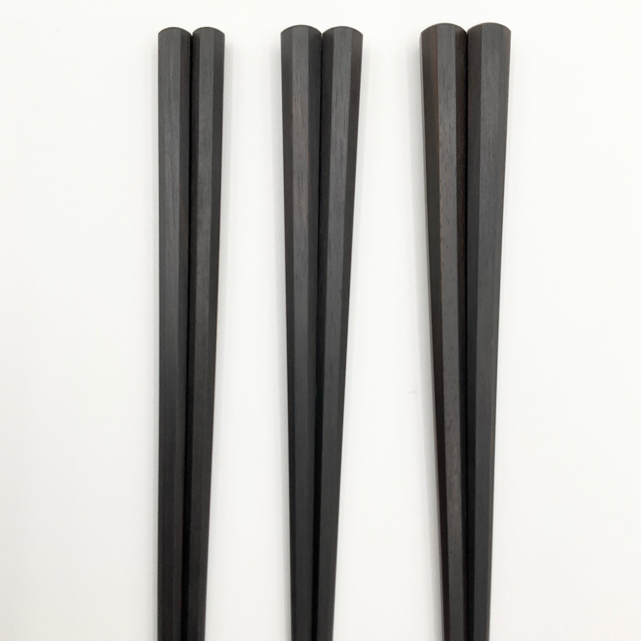 黒檀八角(こくたんはちかく)24㎝ 【若狭塗箸】