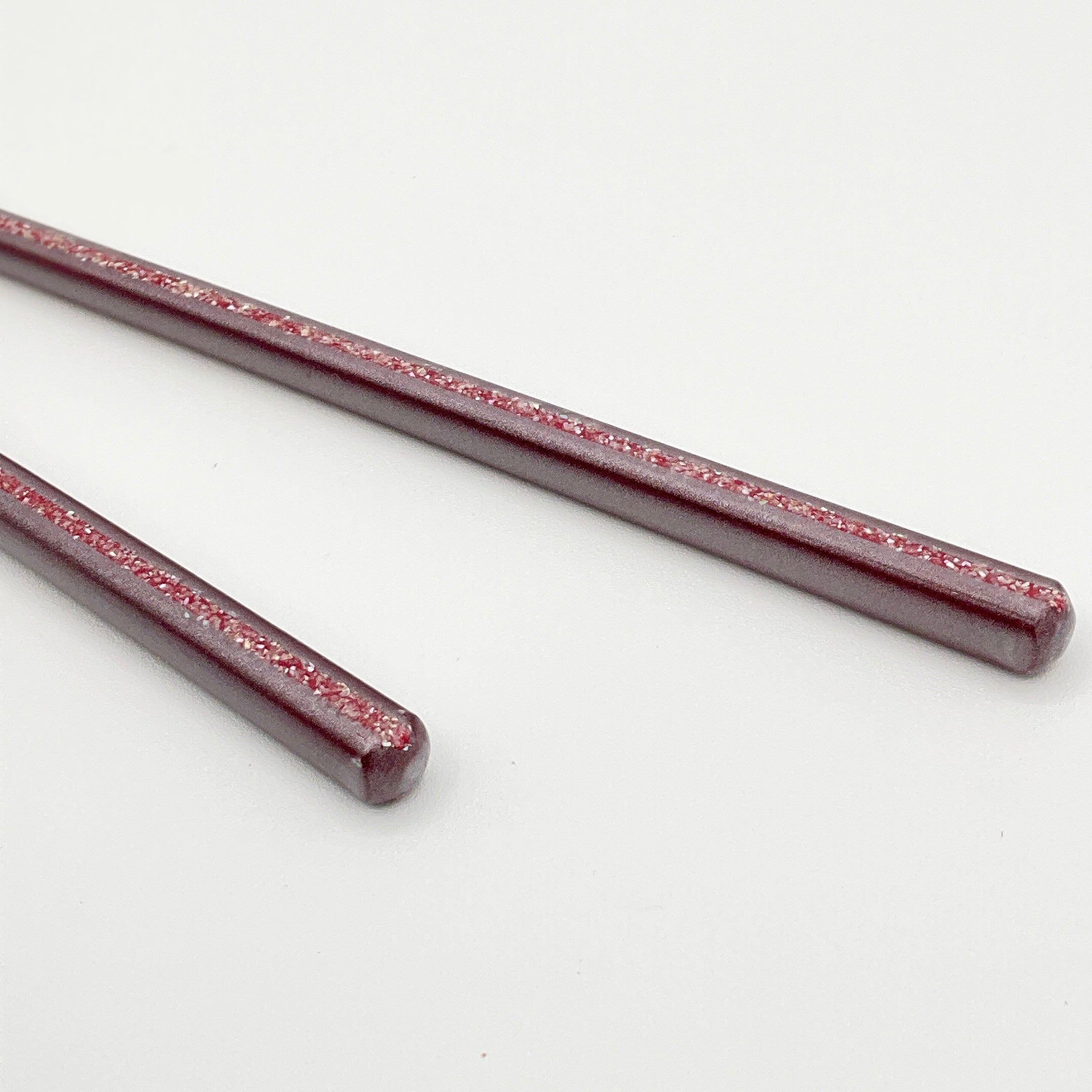 細角流星(ほそかくりゅうせい) 22~24cm 【若狭塗箸】