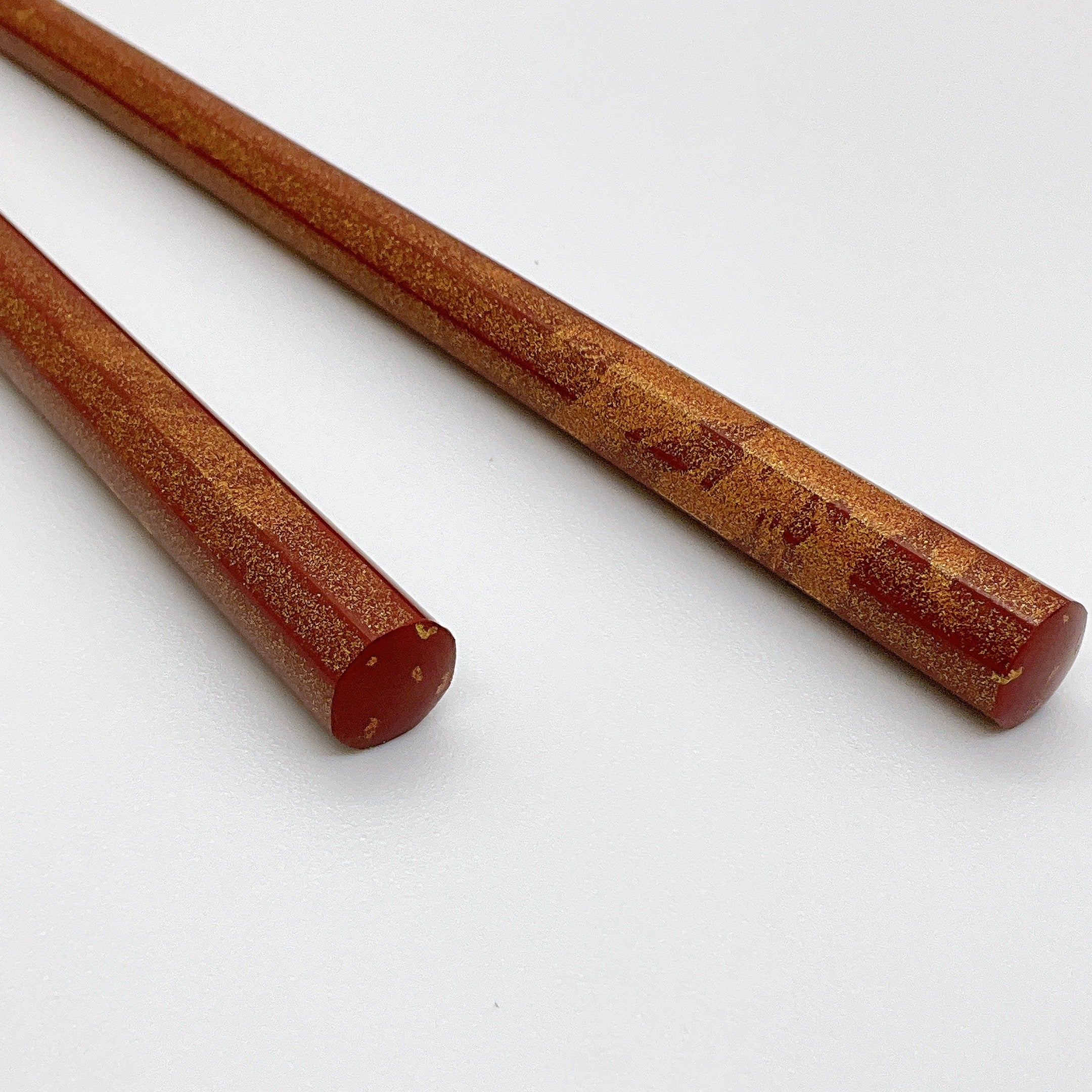 八角箔漆(はちかくはくうるし) 22~24cm 【若狭塗箸】