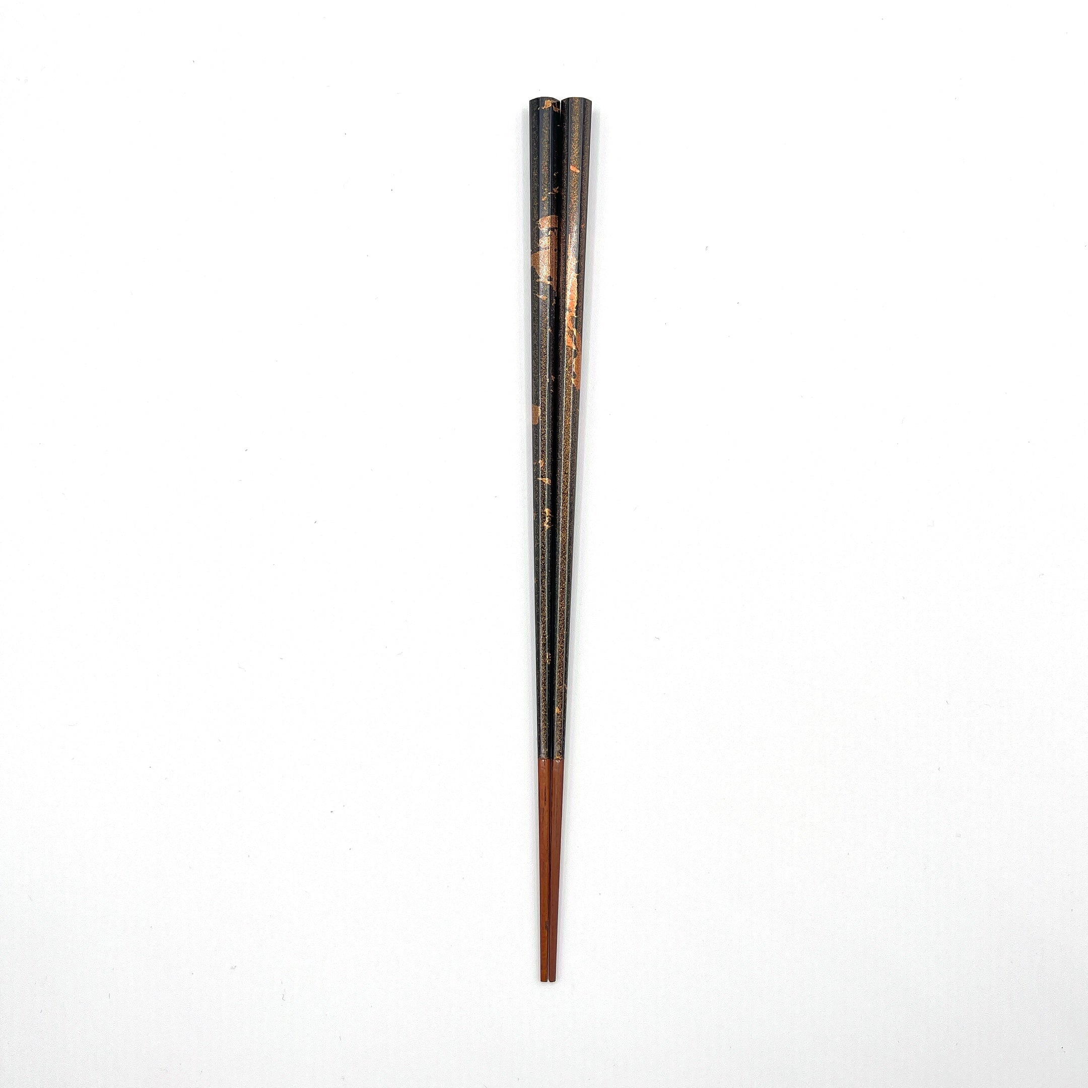 八角箔漆(はちかくはくうるし) 22~24cm 【若狭塗箸】