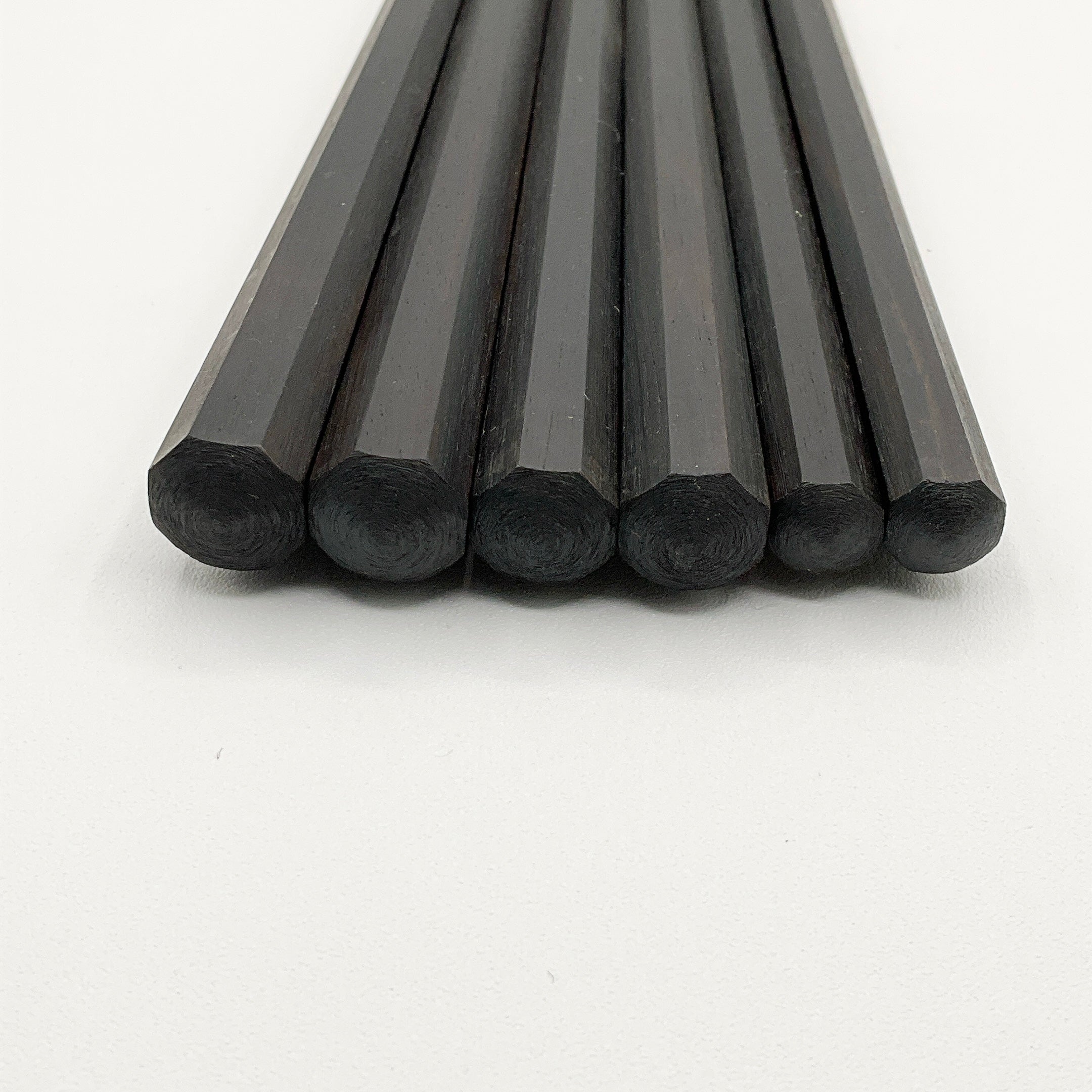 黒檀八角(こくたんはちかく)24㎝ 【若狭塗箸】