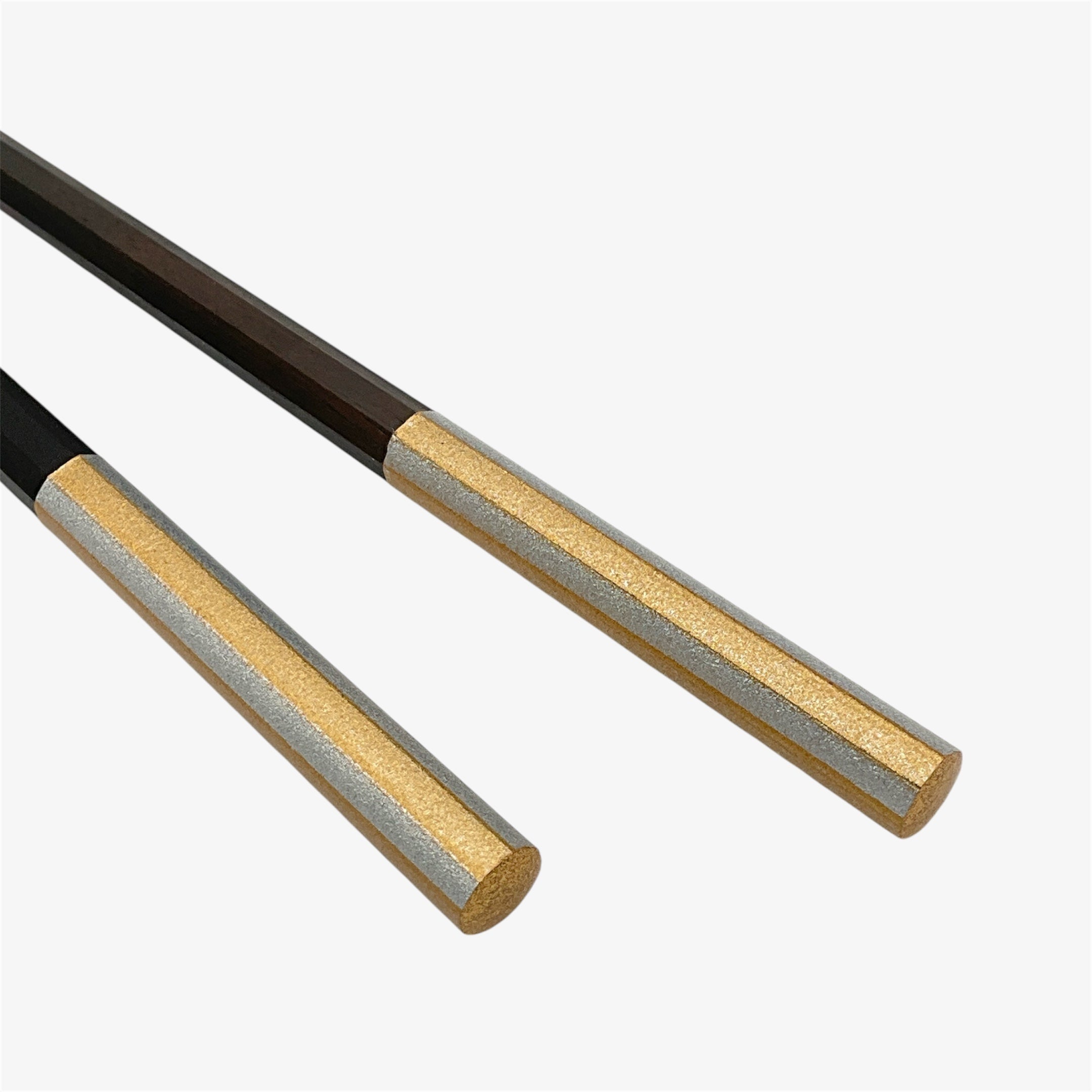 G・S黒檀八角(ジーエスこくたんはちかく)23~24㎝【若狭塗箸】