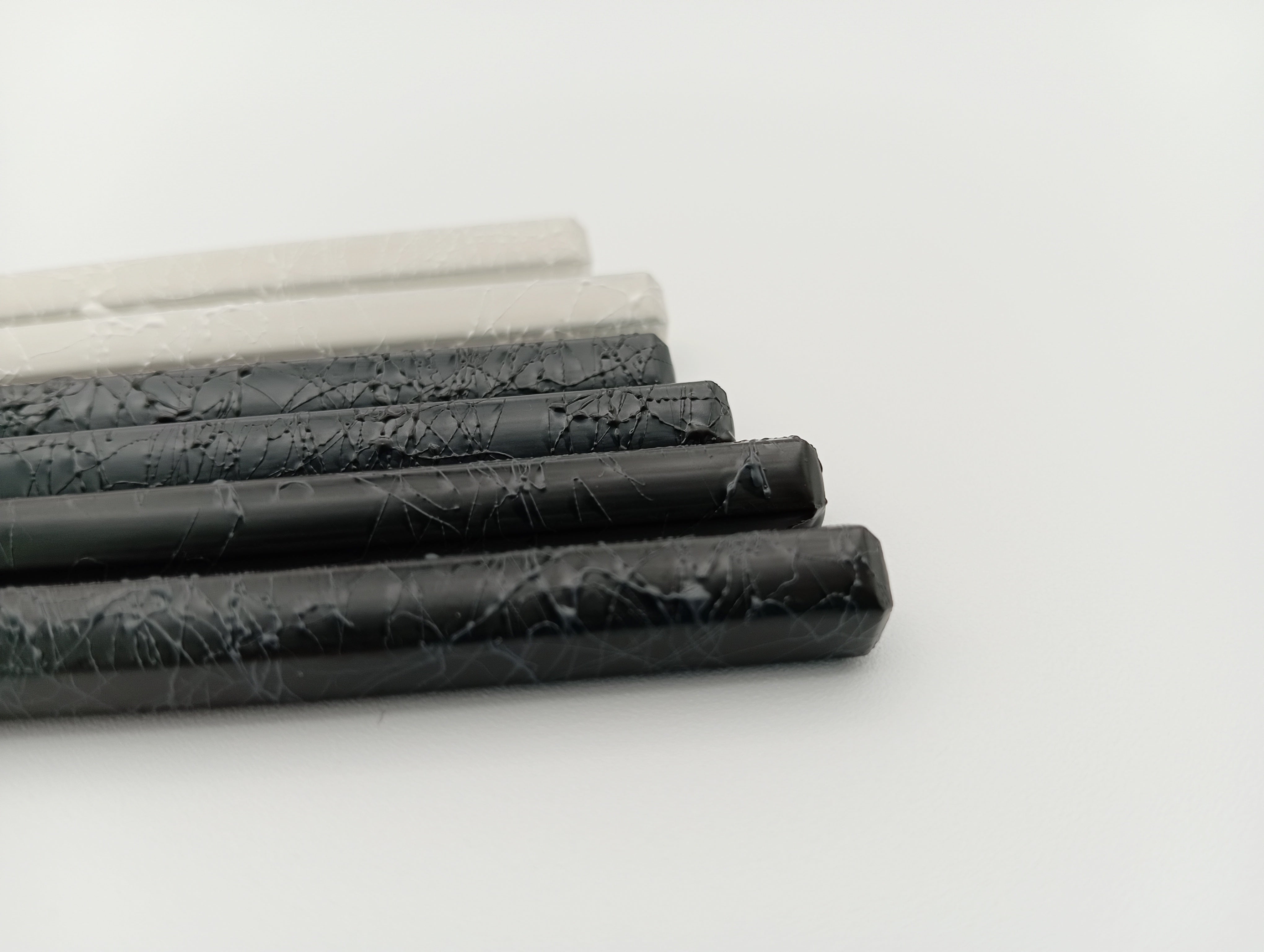 モノクロ 24cm 【若狭塗箸】