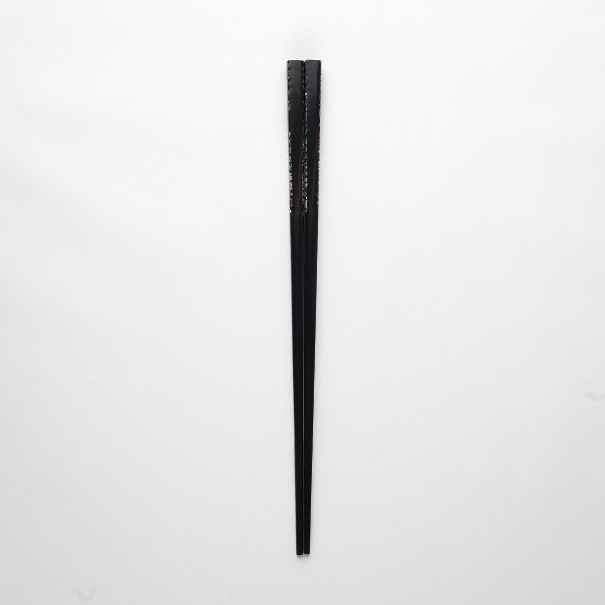 黒燿螺鈿(こくようらでん) 24~22cm 専用箸置き・専用ボックス付き 【若狭塗箸】