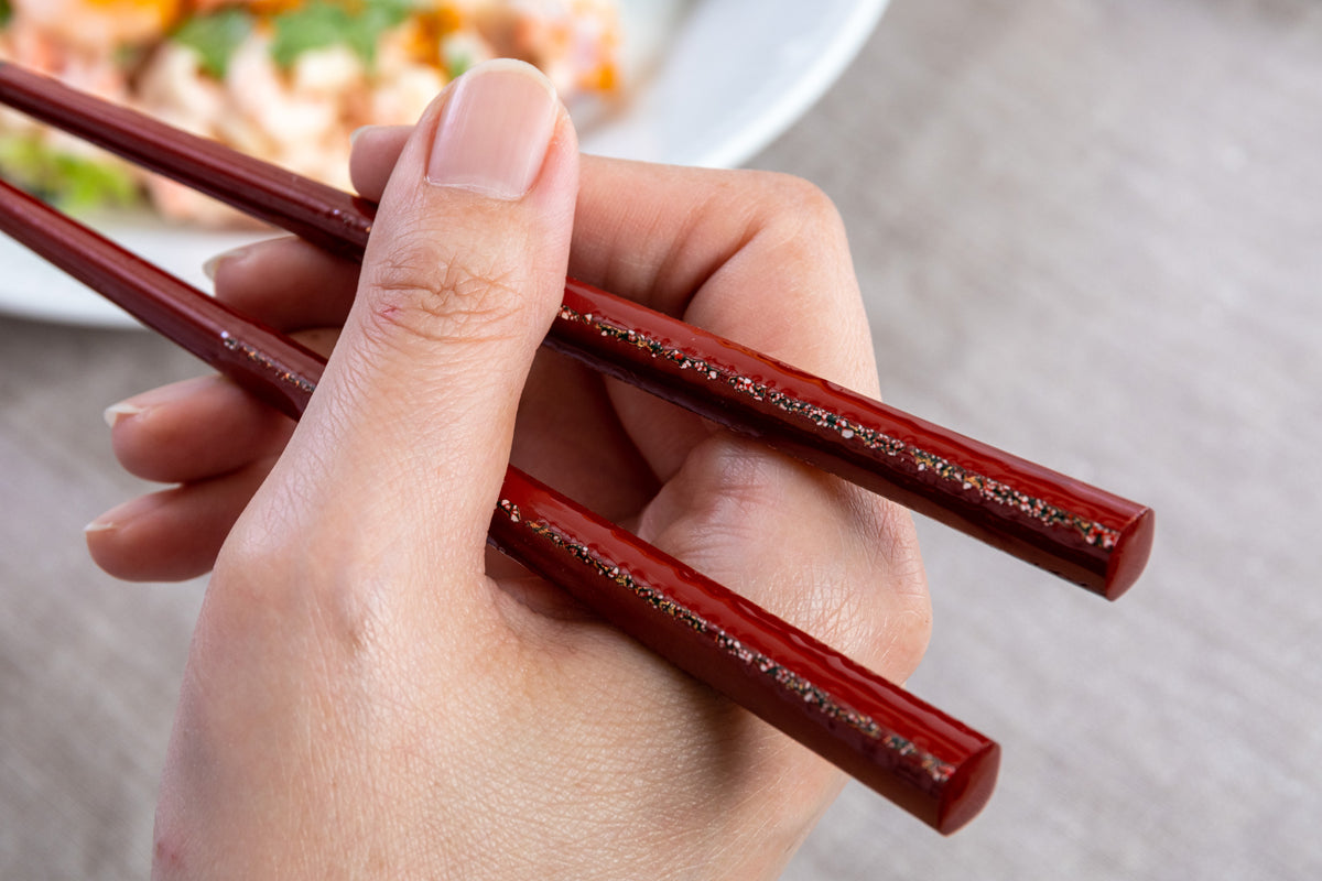 京錦(きょうにしき) 22~24cm 【若狭塗箸】