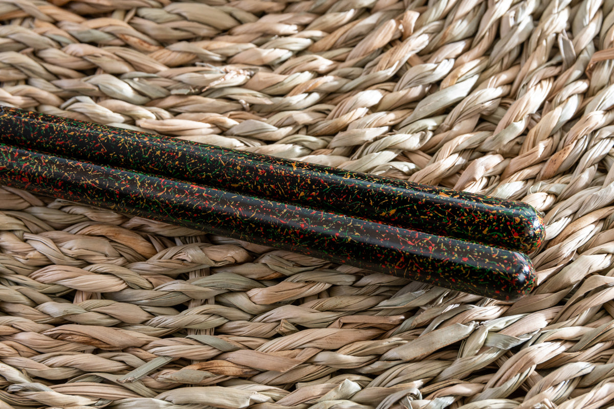 六角塗分タタキ(ろっかくぬりわけたたき) 21~23cm 【若狭塗箸】