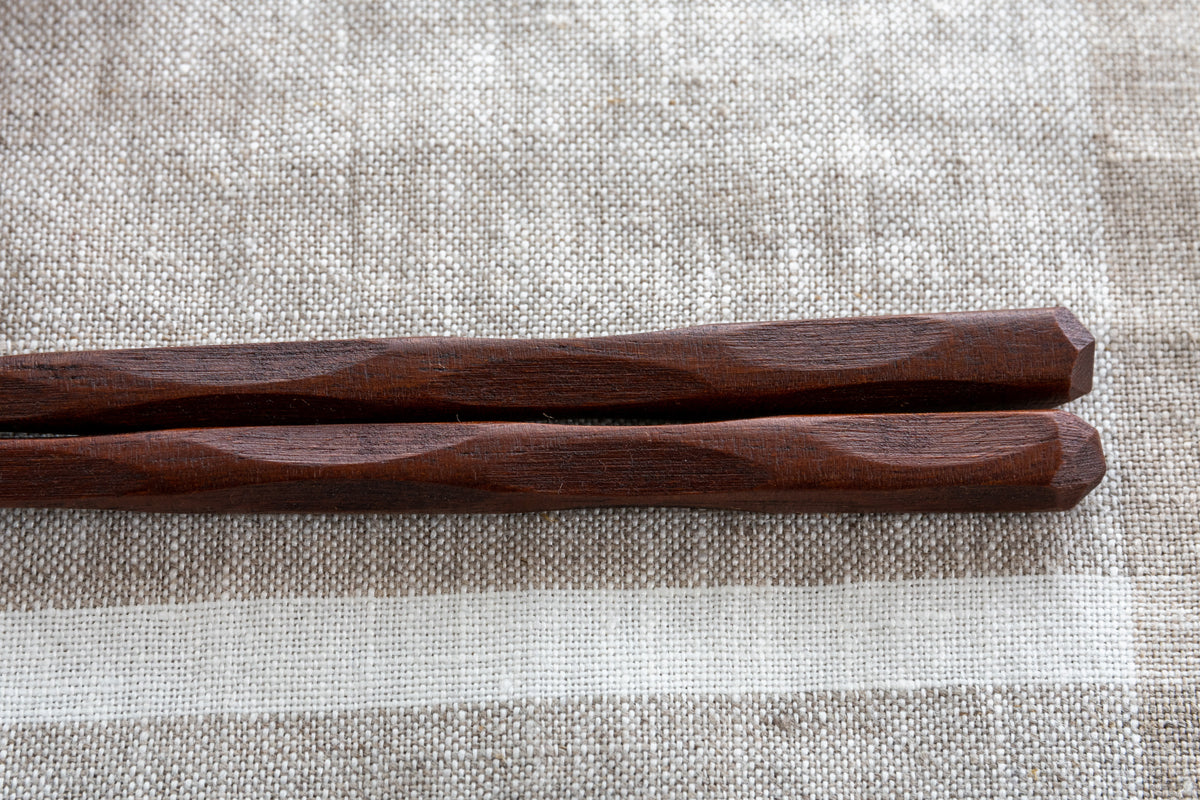 乱彫(らんぼり) 23.5~24.5cm 【若狭塗箸】