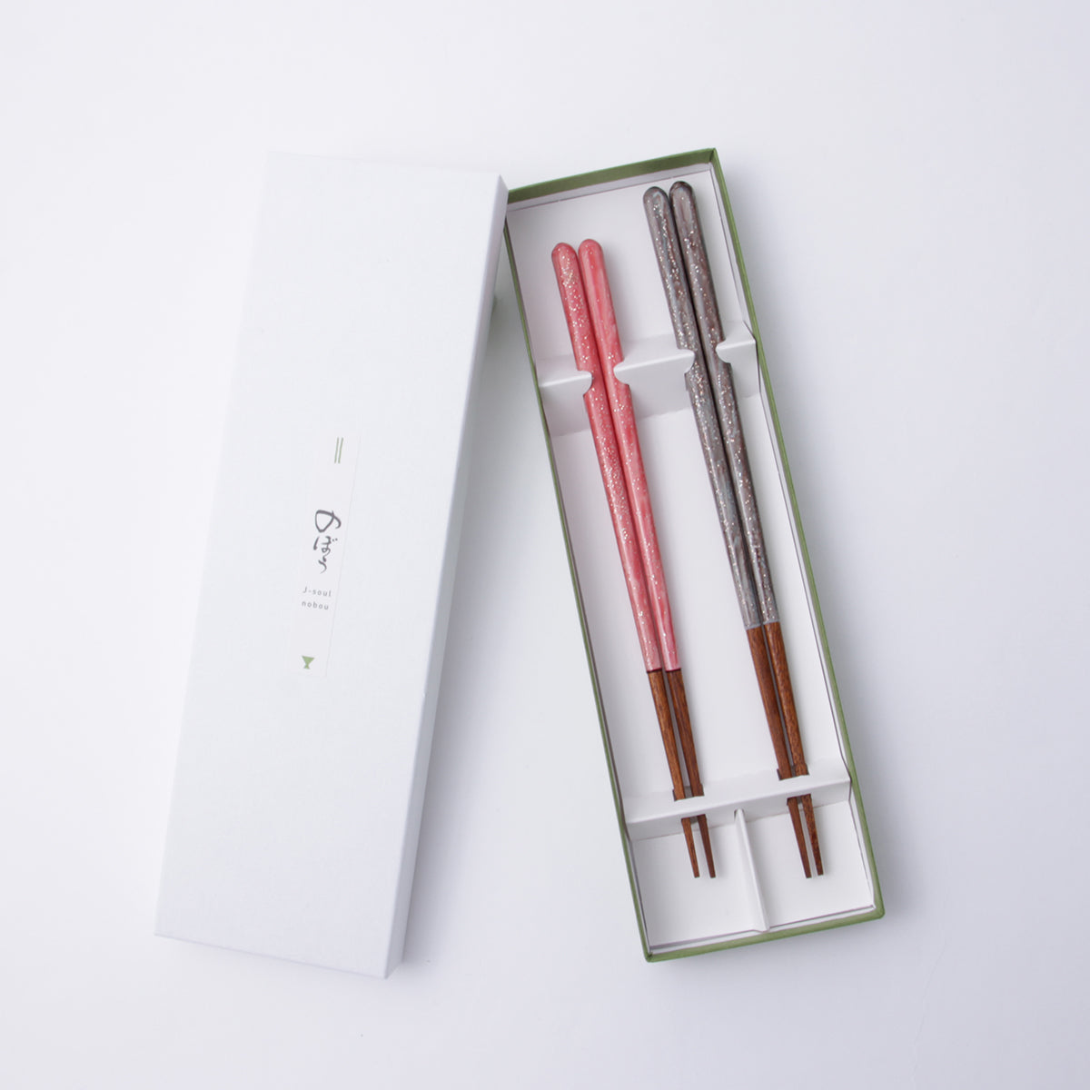 ペア・夫婦箸ギフト用 桃山セット