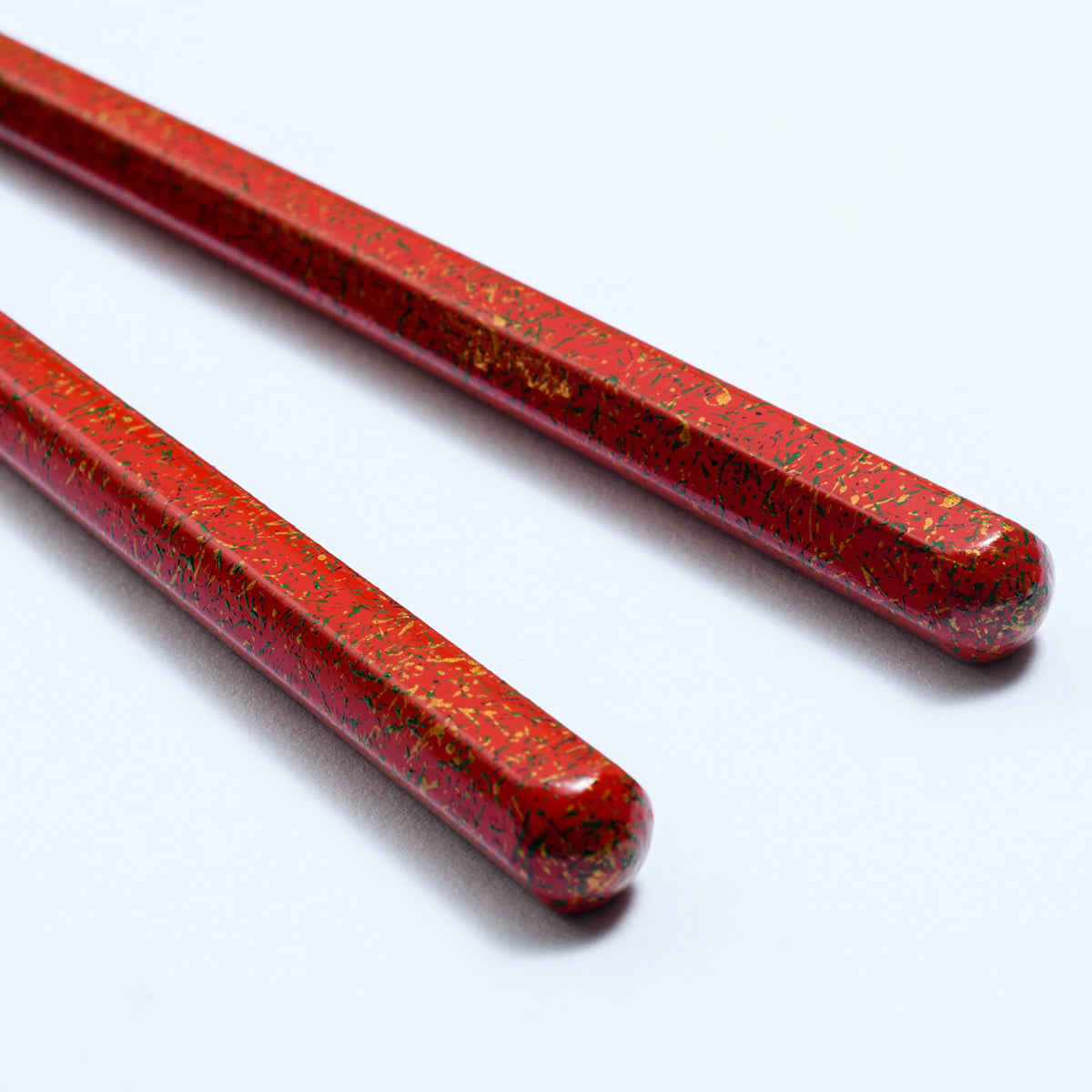 六角塗分タタキ(ろっかくぬりわけたたき) 21~23cm 【若狭塗箸】