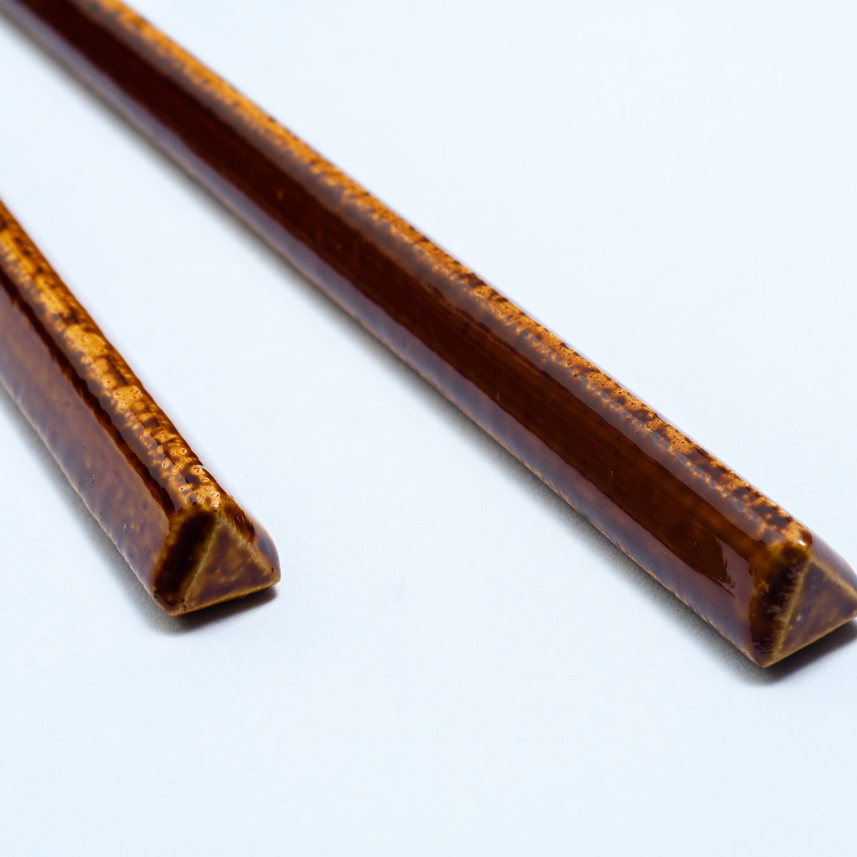 三角乾漆(さんかくかんしつ) 21~23cm 【若狭塗箸】