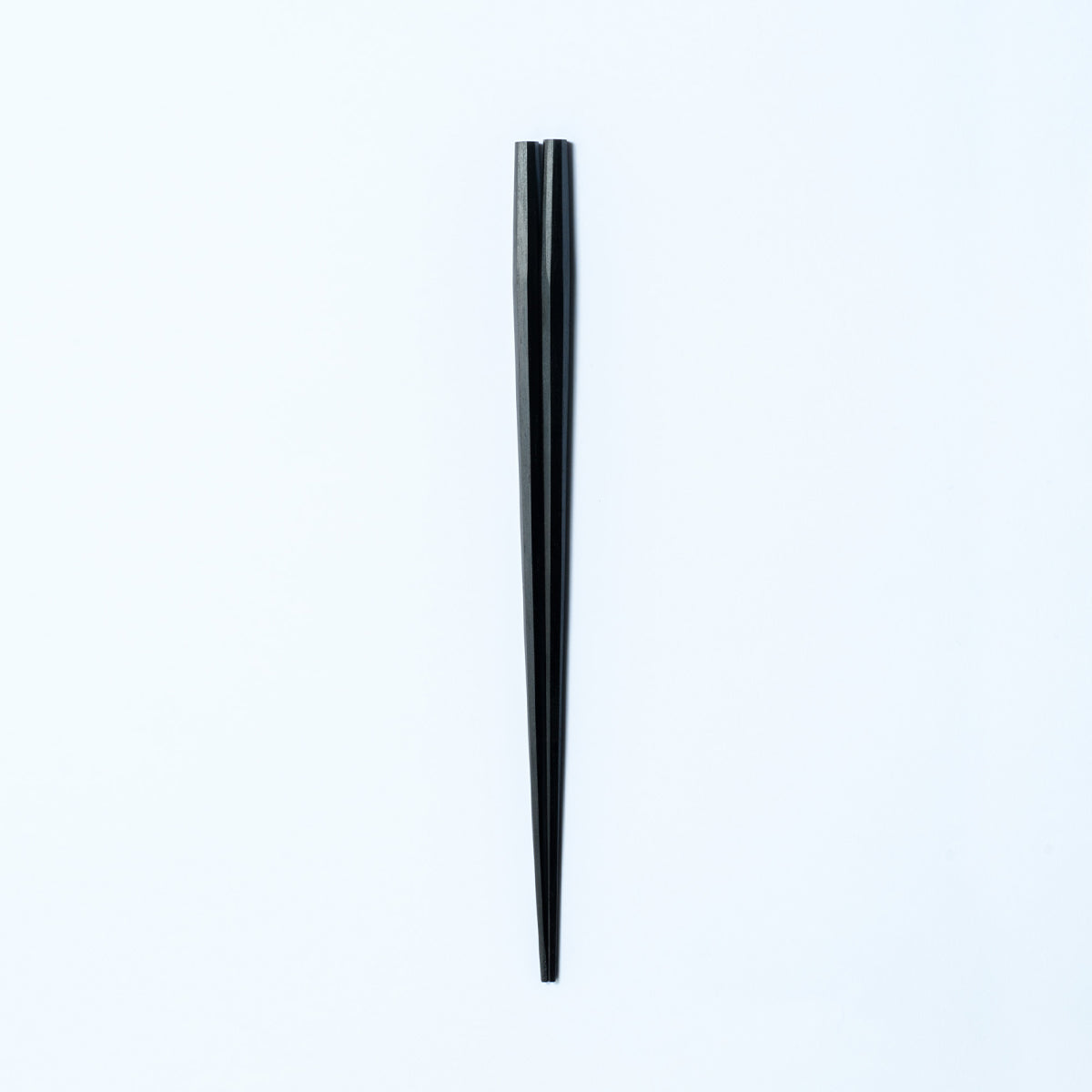 黒燿八角(こくようはちかく) 20~24.5cm 専用箸置き・専用ボックス付き 【若狭塗箸】