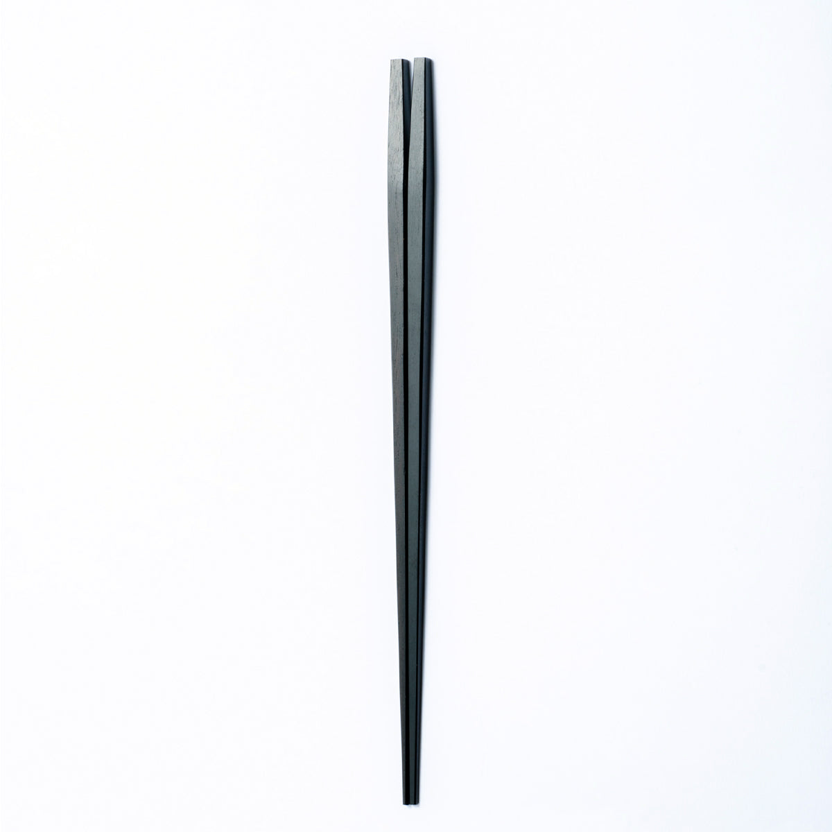 黒燿四角(こくようしかく) 20~24.5cm 専用箸置き・専用ボックス付き 【若狭塗箸】