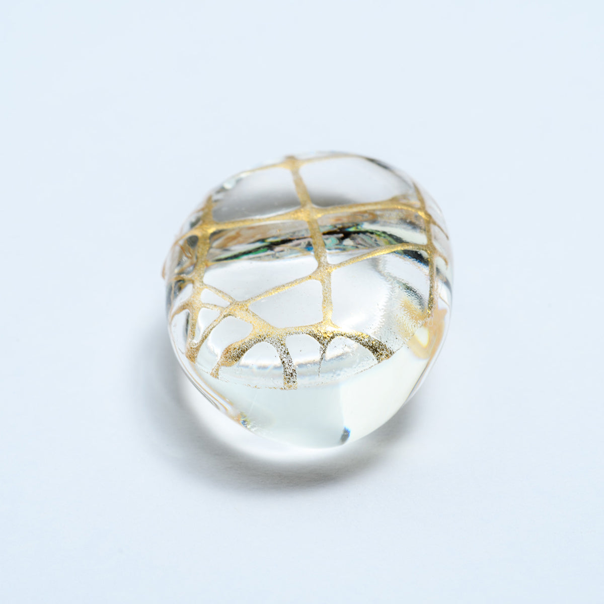 はし置き 豆ガラス(金糸/銀糸)