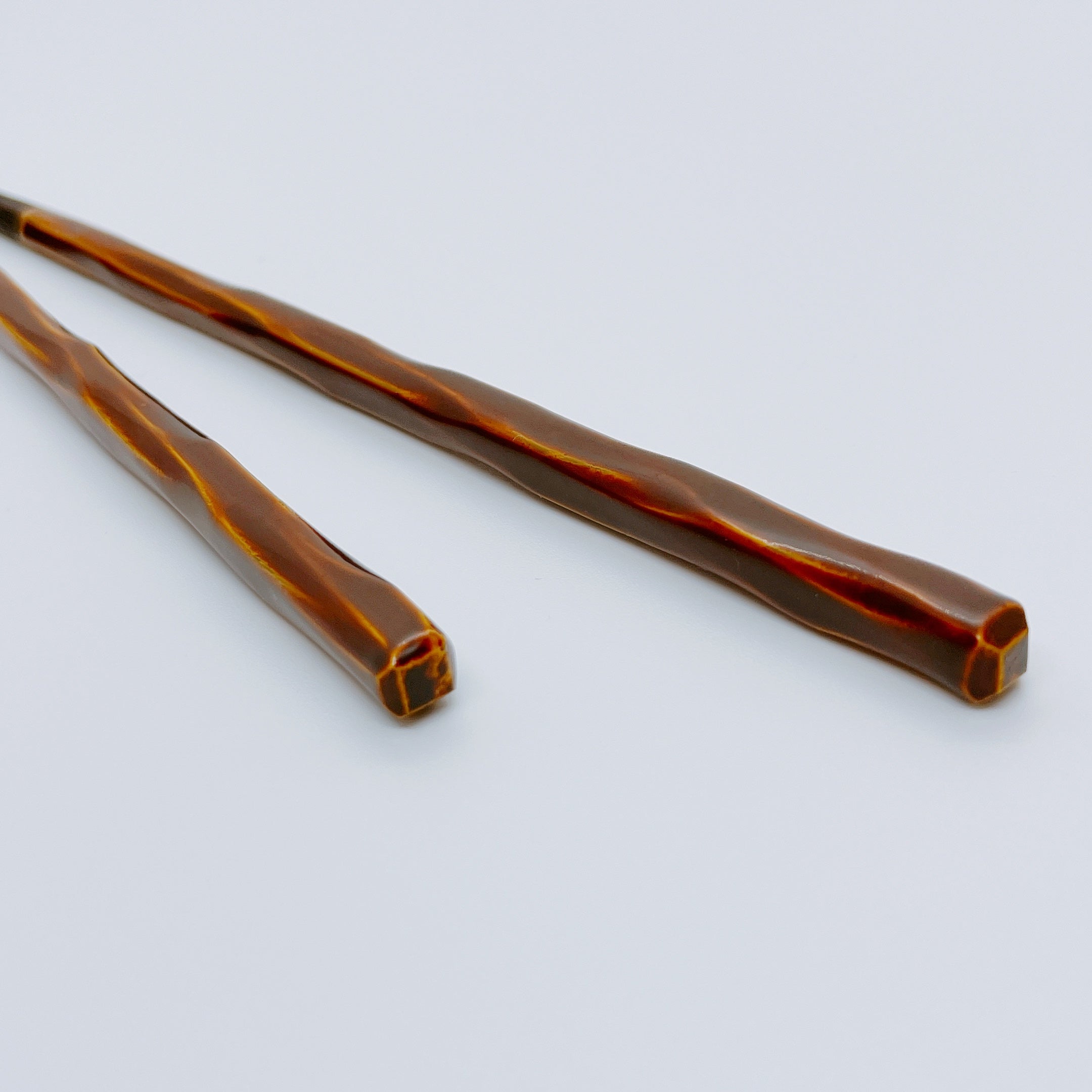 琥珀(こはく)削り 22~24cm 【若狭塗箸】