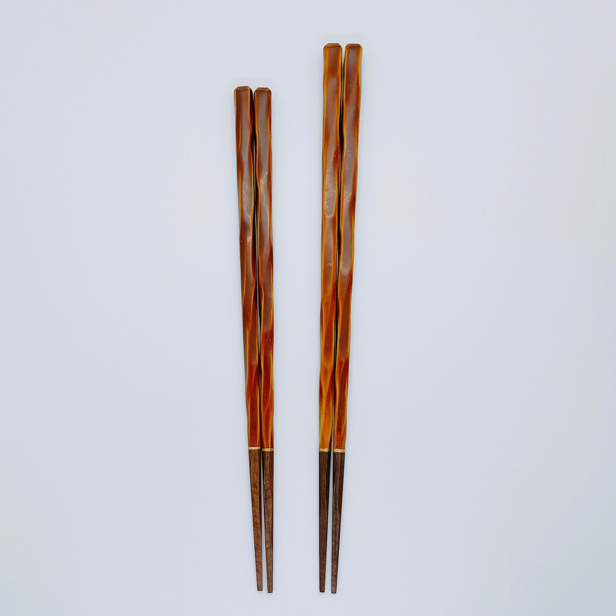 琥珀(こはく)削り 22~24cm 【若狭塗箸】