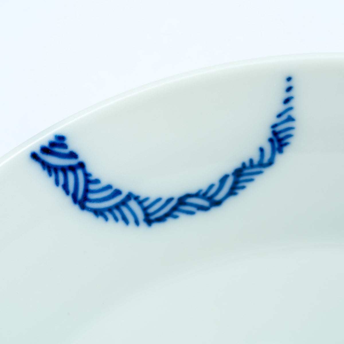 三川内焼 飯碗 日月(大)