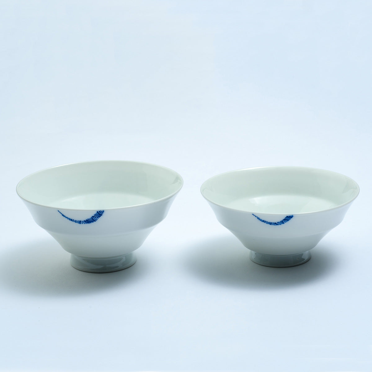 三川内焼 飯碗 日月(小)