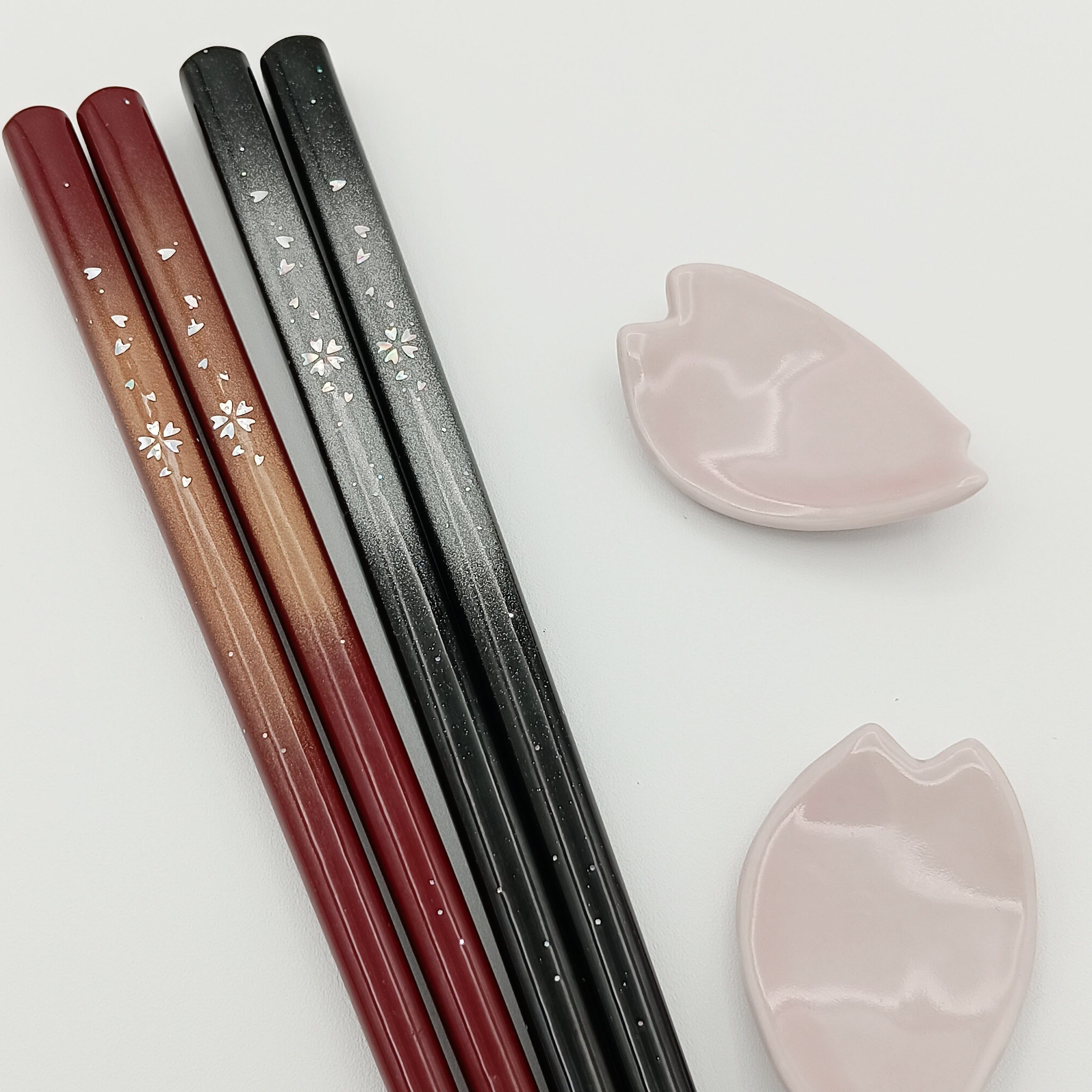 かすみ桜(さくら)　22～24cm 【若狭塗箸】