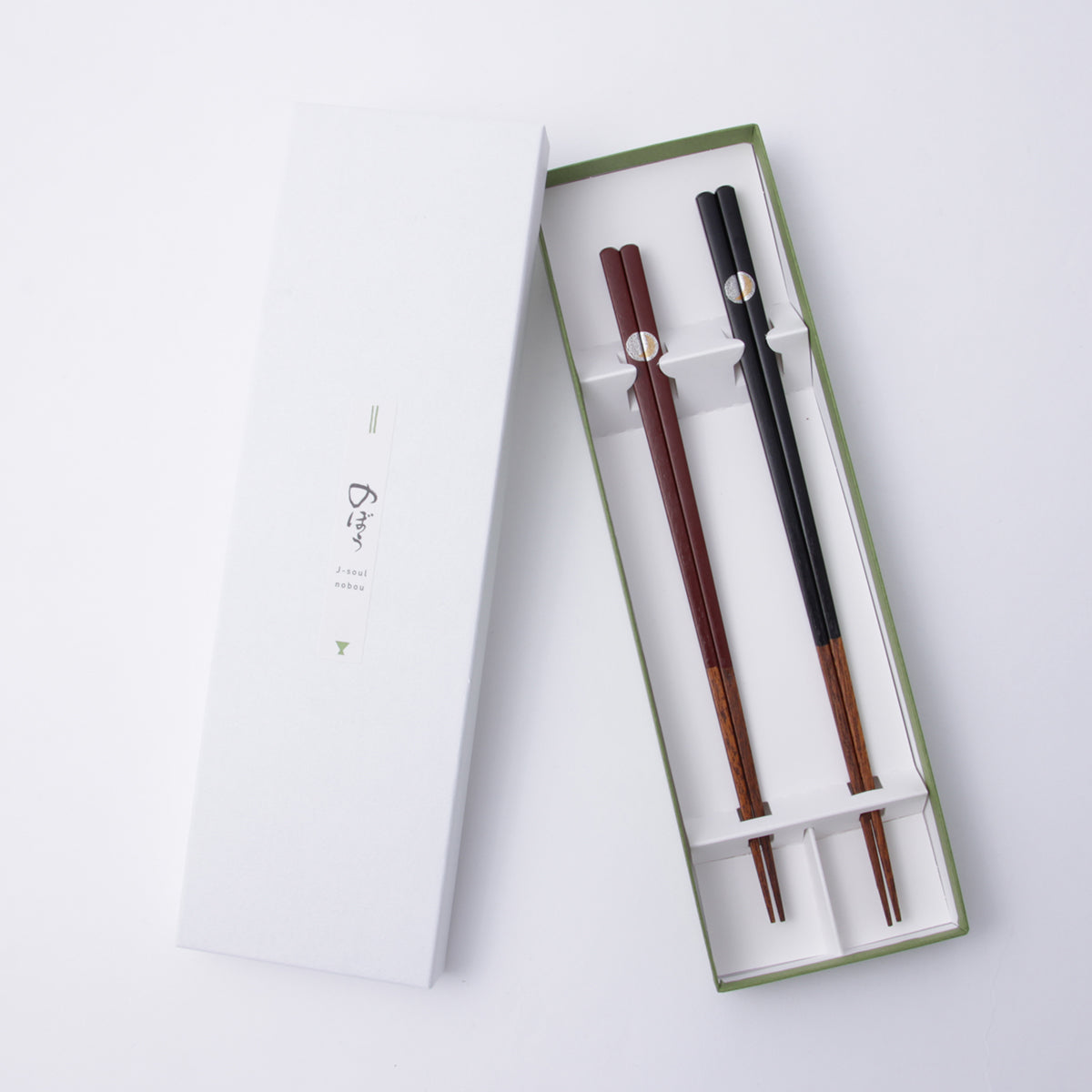 細くてつかみやすい月光柄の箸