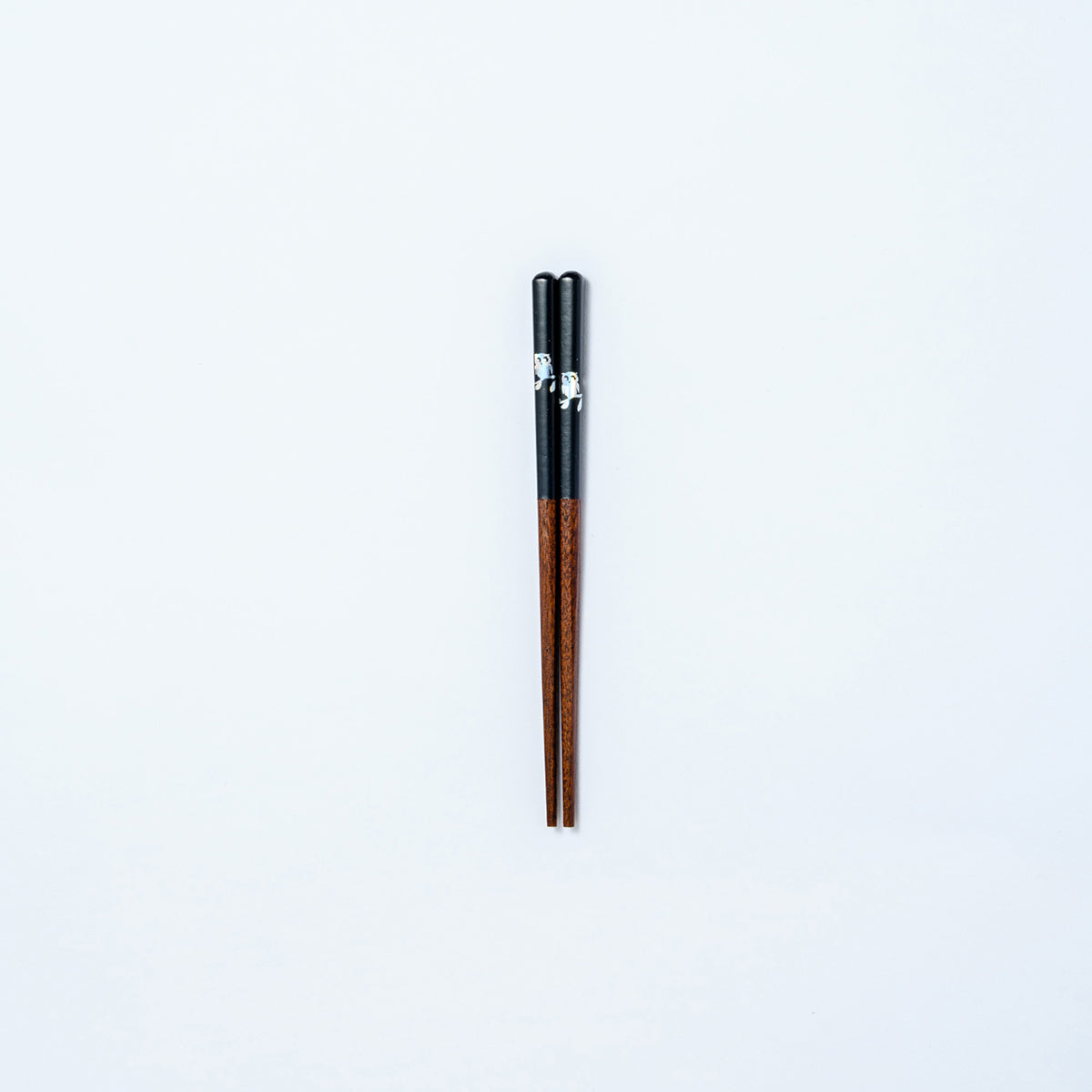 縁起の良いフクロウ柄のお箸