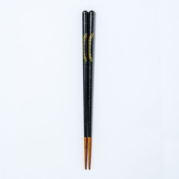 縁起のいい青海波柄の箸