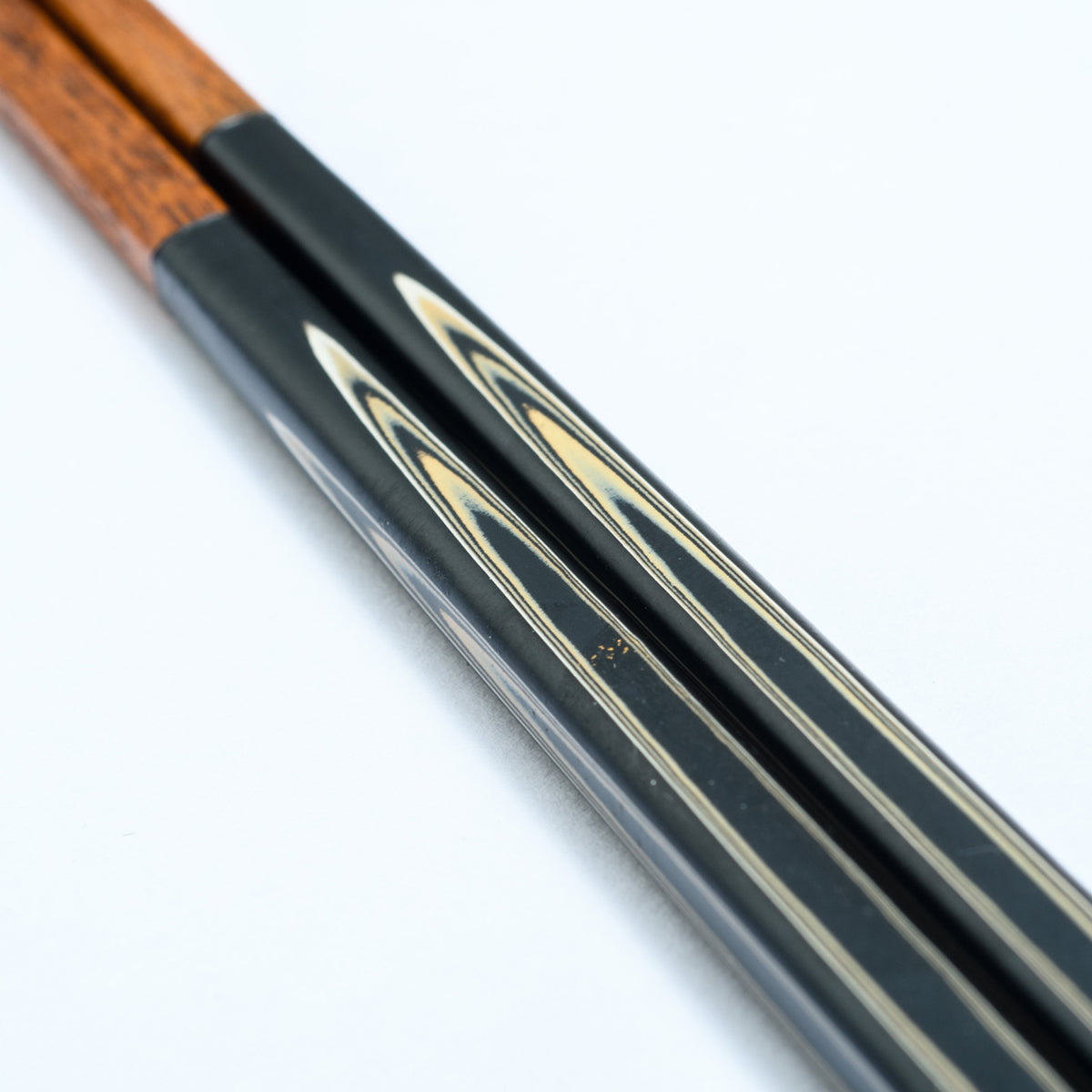 細角堆朱（ほそかくついしゅ） 22～24cm 【若狭塗箸】