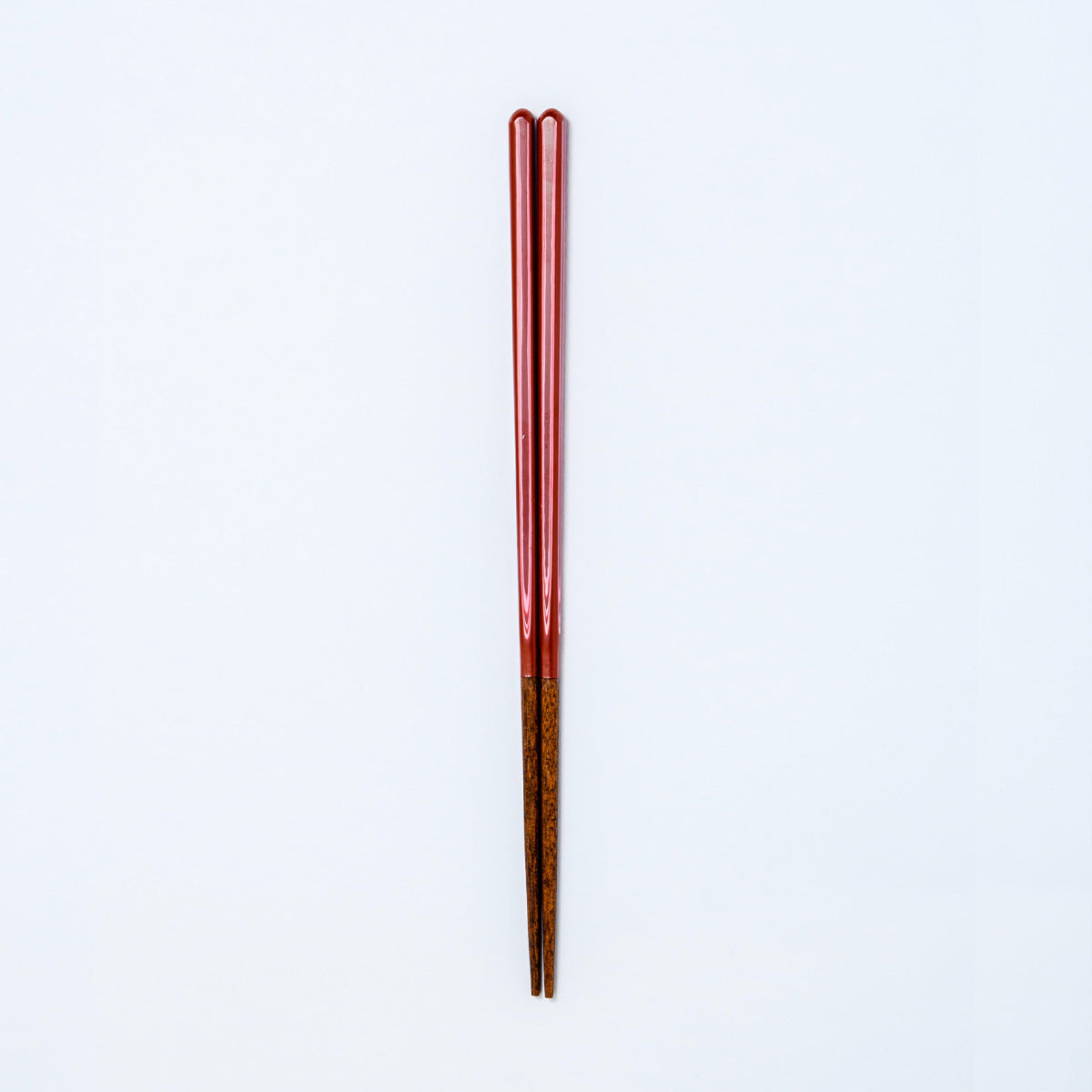 細角堆朱（ほそかくついしゅ） 22～24cm 【若狭塗箸】